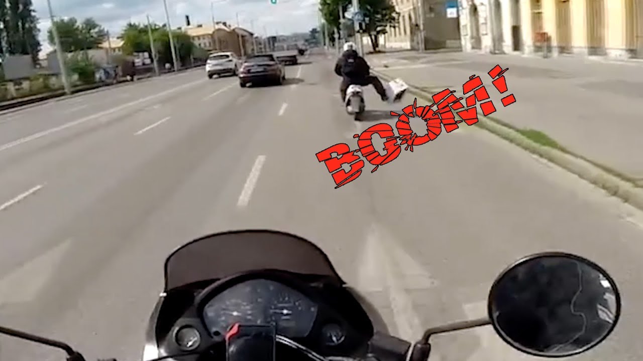 Stupid, Crazy & Angry People Vs Bikers | Bad Drivers Caught On Go Pro [Ep.