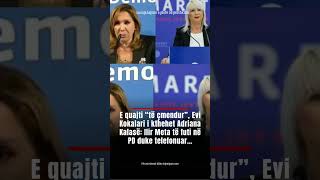 E quajti “të çmendur”, Evi Kokalari i kthehet Adriana Kalasë: Ilir Meta të futi në PD duke...