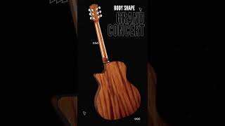 This is what the Luna Gypsy Black White Ebony sounds like. - Guitars Are Being Strummed shorts