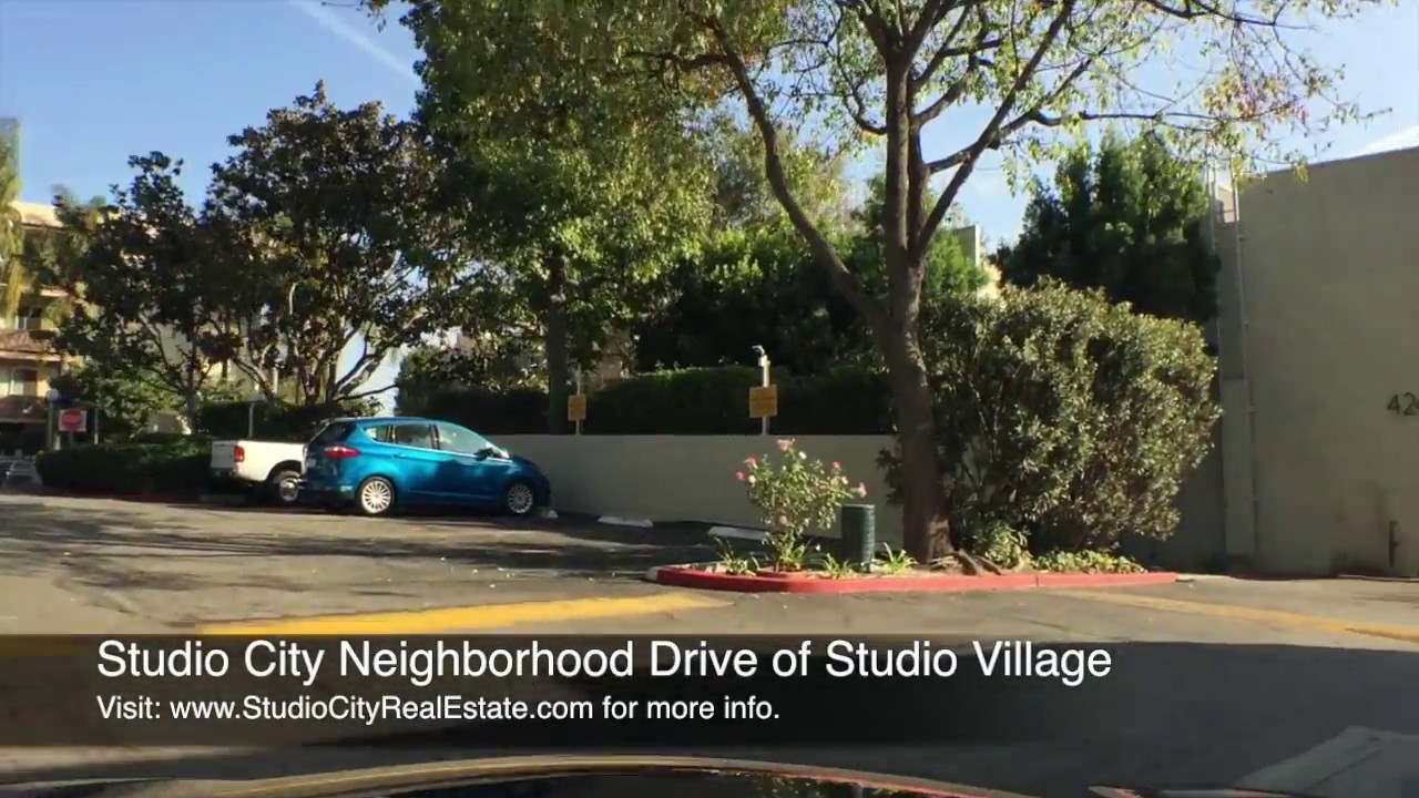 Studio City Neighborhood Drive of Studio Village YouTube