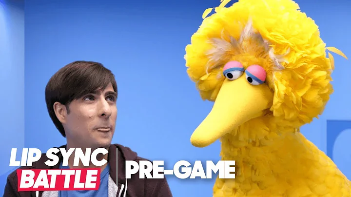 Getting to Know Big Bird w/ Jason Schwartzman | Lip Sync Battle Pregame