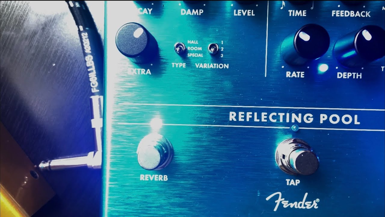Fender Reflecting Pool Different Modes YouTube