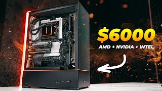 I SWITCHED to AMD - NEW ULTIMATE Creator WORKSTATION feat. Threadripper 7970x & Lian Li SUP-01