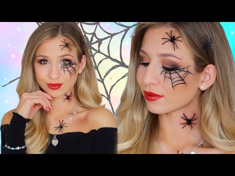 HALLOWEEN MAKE UP 🕷 schnelles und einfaches Halloween Make Up 2018 👀 Cali Kessy