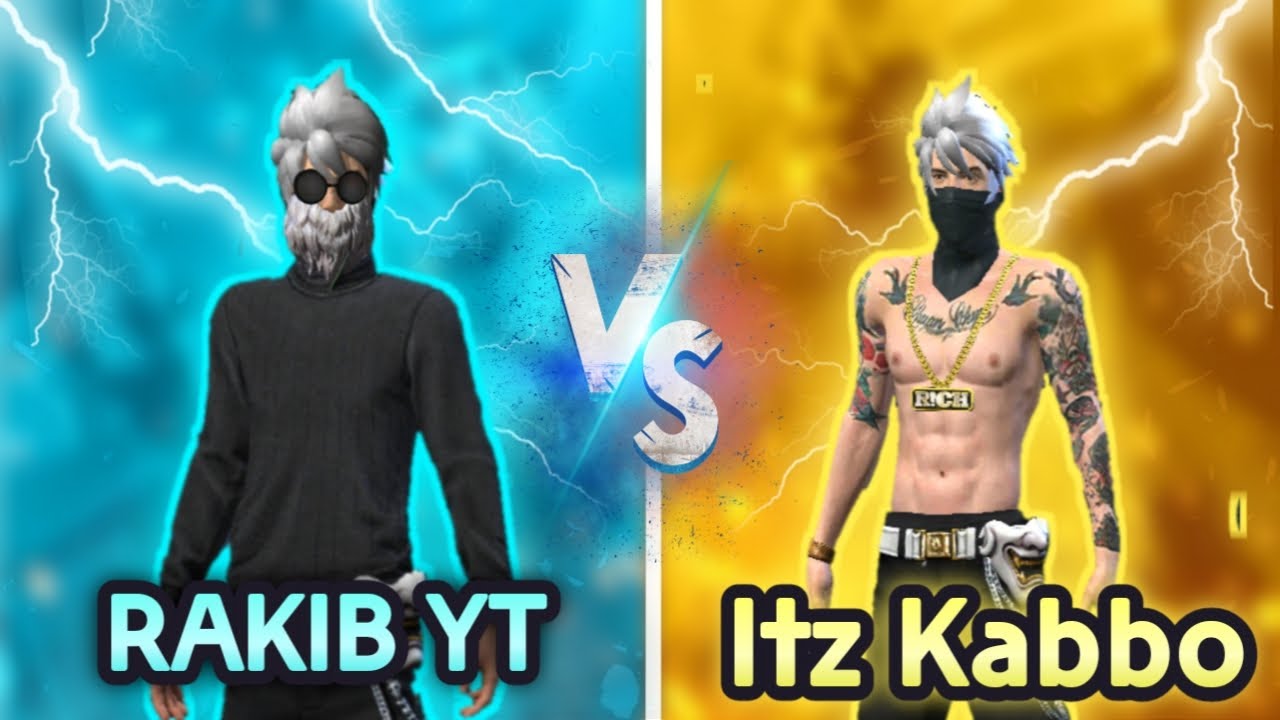 Snk Rakib Rab Rakib Gaming VS itz Kabbo Clash Squad 1 VS 1 Fight Mobile📱Player VS Pc ...