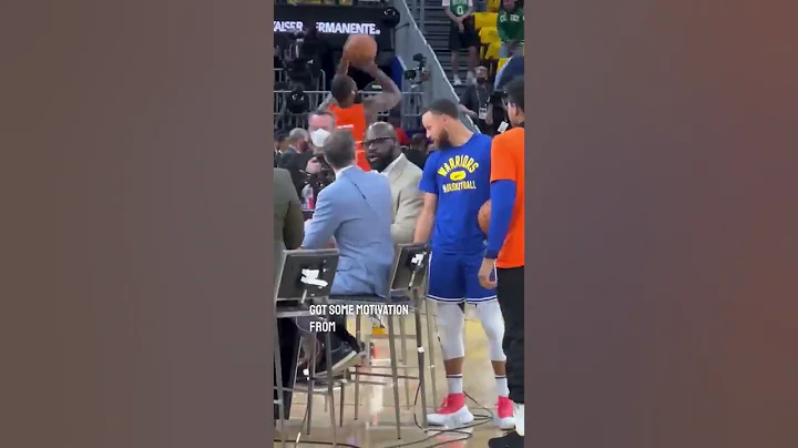 Steph Curry gets advice from Shaq before the NBA Finals! 🔥 - DayDayNews