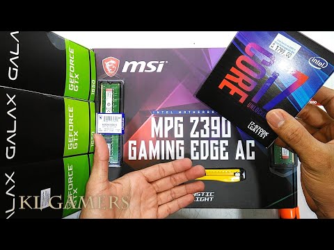 intel Core i7 9700K msi MPG Z390 GAMING EDGE AC Triple GTX