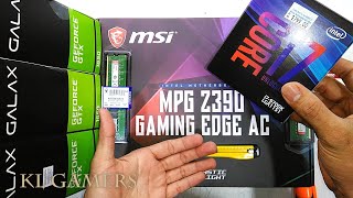 intel Core i7 9700K msi MPG Z390 GAMING EDGE AC Triple GTX 1650 Thermaltake VIEW 37 Build 2020