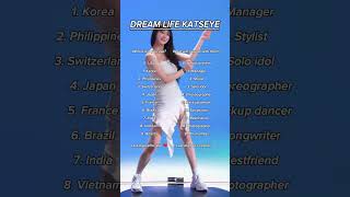 Dream Life Katseye! #shorts # #kpop #katseye #lesserafim #twice #ive #music #life