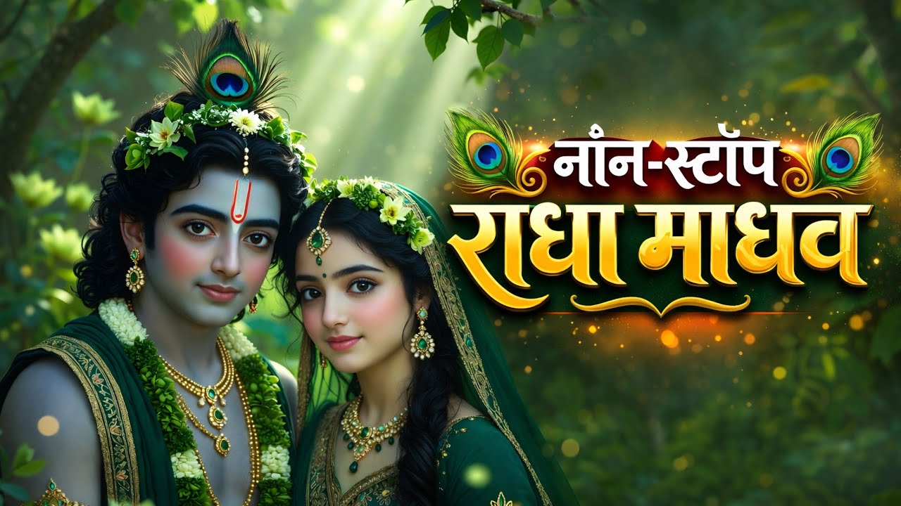 Jai Radha Madhav Non-Stop | AI Generated Divine Bhajan 2026 | 30 minus divine energy waves 