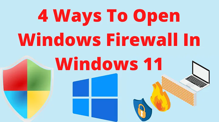 4 Ways To Open Windows Firewall In Windows 11