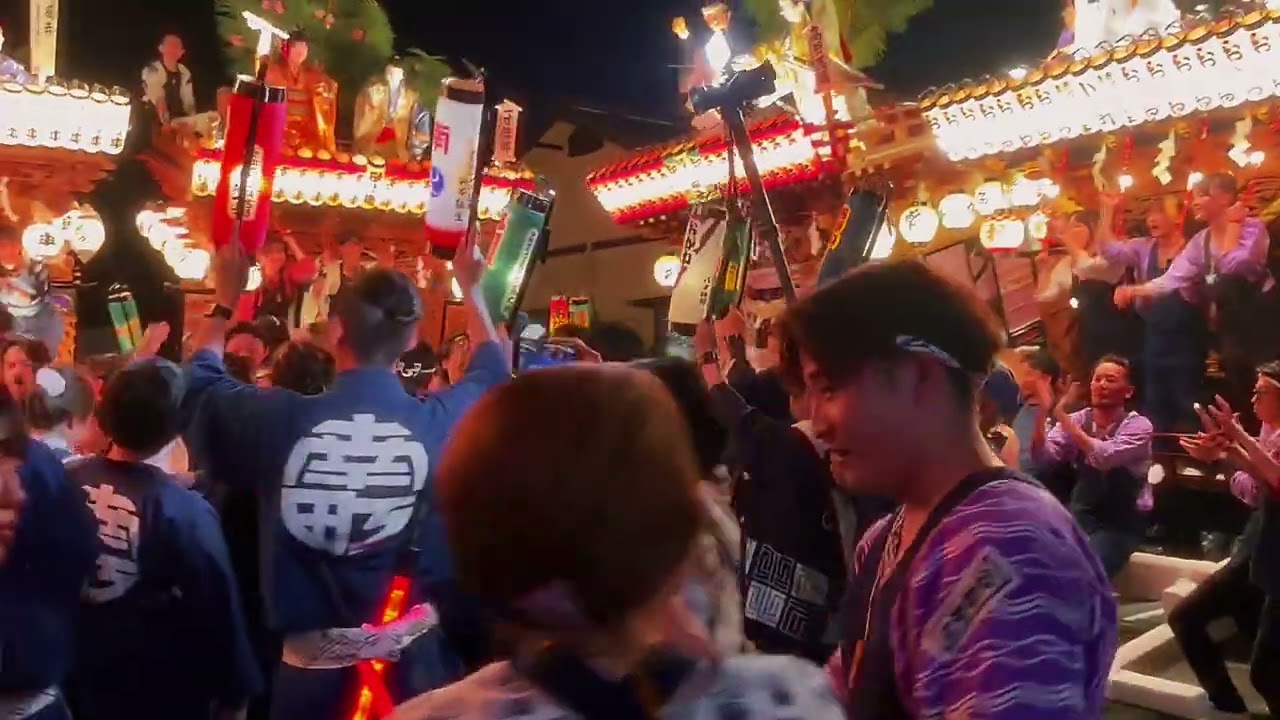 袋井市高南地区の秋祭り2025｜最終日のクライマックス！太鼓と笑顔が響く夜