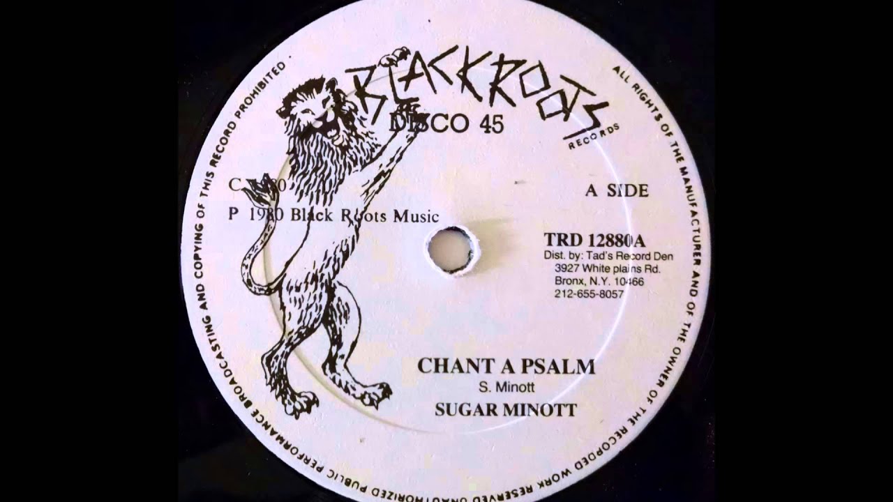 SUGAR MINOTT - Chant A Psalm [1980] - YouTube