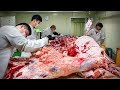 마장동 VS 독산동?! 국내 최고 우시장 발골 달인 놀라운 실력 몰아보기 How to butcher a Cow / Korean street food