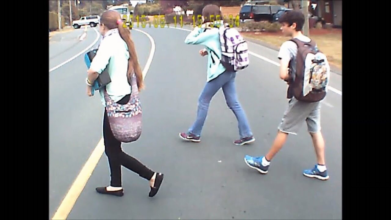 Caught on cam: Drivers blow by school bus stop signs in B.C.