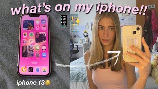 what's on my iphone 13📲🧚‍♀️✨ | widgets, apps etc.