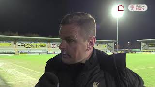 Richie Wellens talks Burton defeat