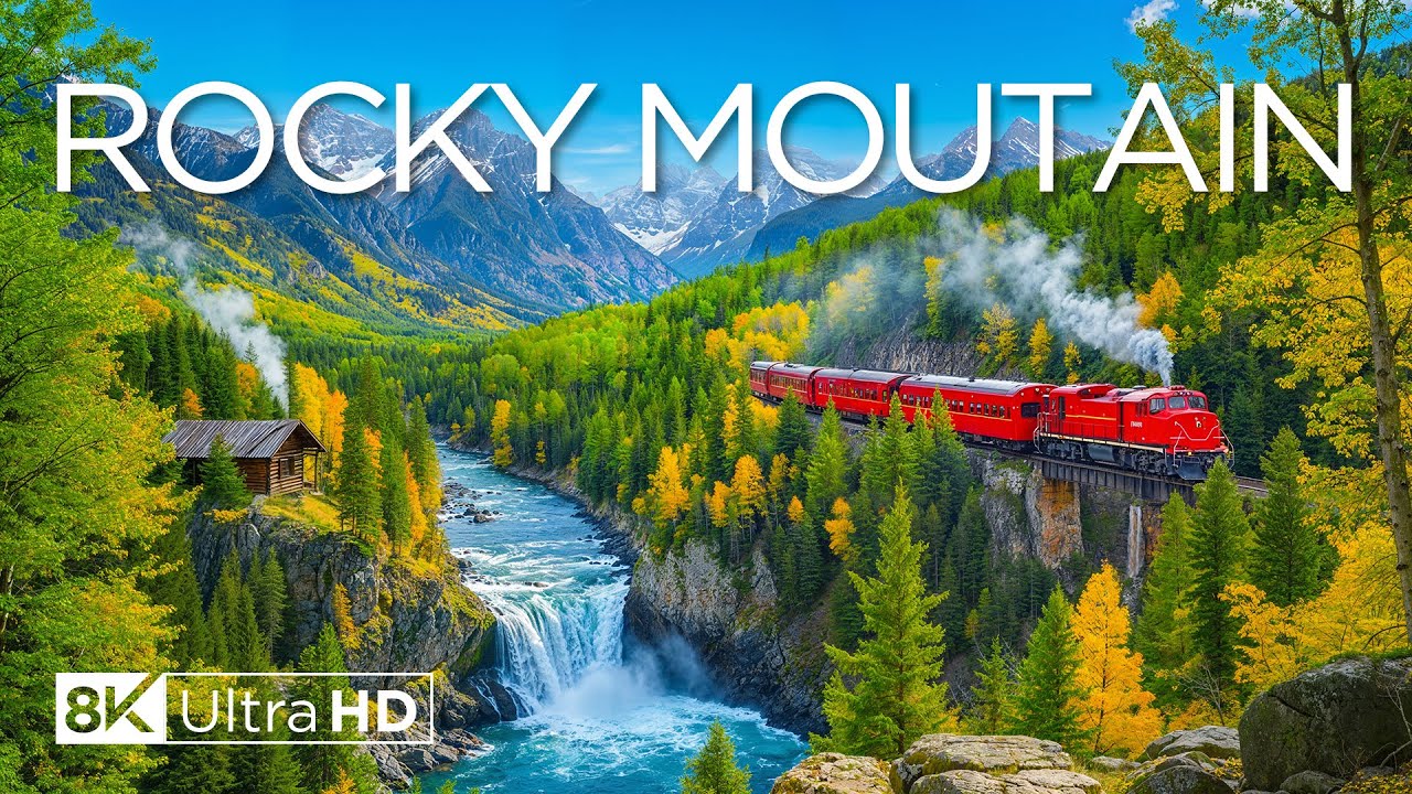 Rocky Mountains National Park 8K – Colorado’s Alpine Peaks, Glacial Valleys & Mountain Landscapes