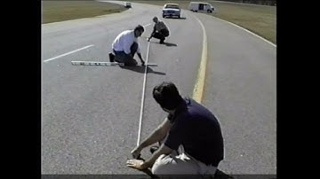 Measuring a Yaw Mark - Crash Reconstruction Training Tip #5
