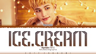 Stray Kids 'Hyunjin' - 'ice.cream' Lyrics [Color Coded_Han_Rom_Eng] Resimi
