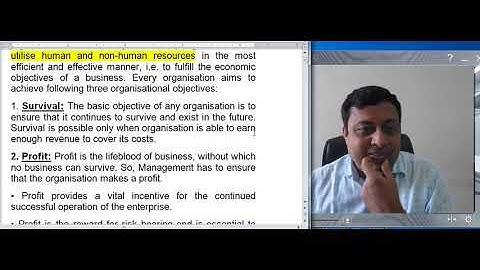 Bst 12.1.5 Organisational Objectives | CS Neeraj Gupta | NGPA Classes Rohini Delhi