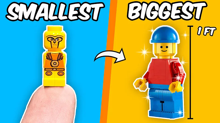 SMALLEST vs BIGGEST Lego Items
