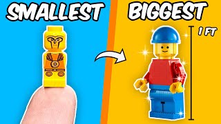 SMALLEST vs BIGGEST Lego Items by Minifigured 397,463 views 4 months ago 10 minutes, 52 seconds