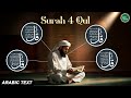 4 Qul Shareef | Heart-Touching Recitation | Surah Al-Kafirun, Ikhlas, Falaq, An-Nas | Qul Tilawat