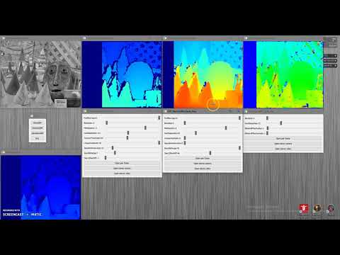 Disparity map algorithm comparison