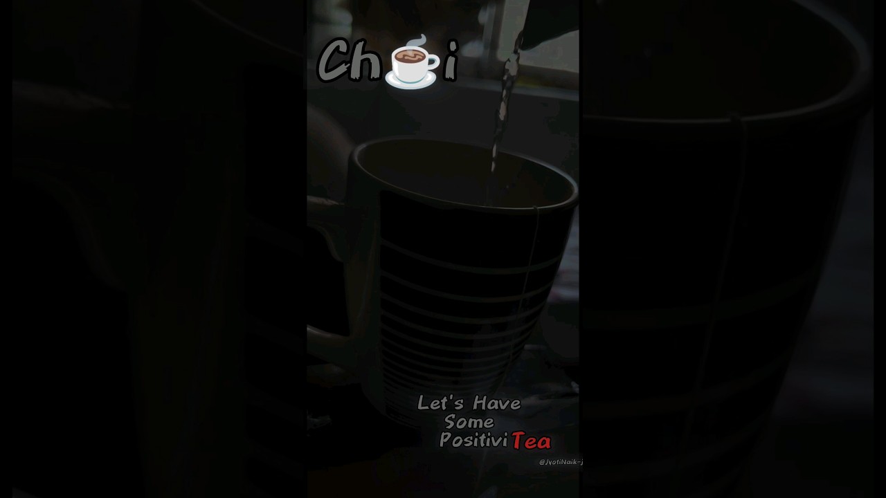 let's have some positiviTea ☕ 