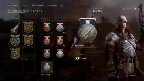 Call of Duty WW2 V2 ROCKET CHROME CAMO (NEW SPECIALIST BASIC TRAINING)