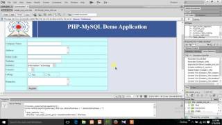 Dreamweaver Tutorial 7 _ Dynamic data table for data retrieval