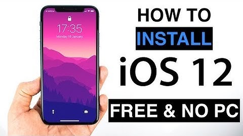 How To Install iOS 12 Developer Beta For Free! No Computer!