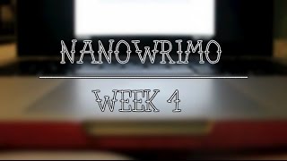 NANOWRIMO VLOG | WEEK 1