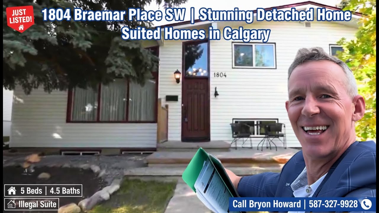 1804 Braemar Place SW | Stunning Detached Home | Suited Homes in Calgary