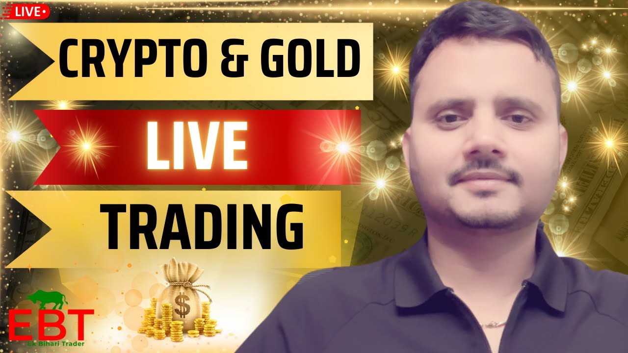 Crypto & Gold Live Trading |  16 January  | Bitcoin | Gold  | Ethereum 