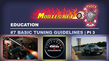 Moates | Education | 07 | Basic Tuning Guidelines | PT 3 of 3 | Ignition