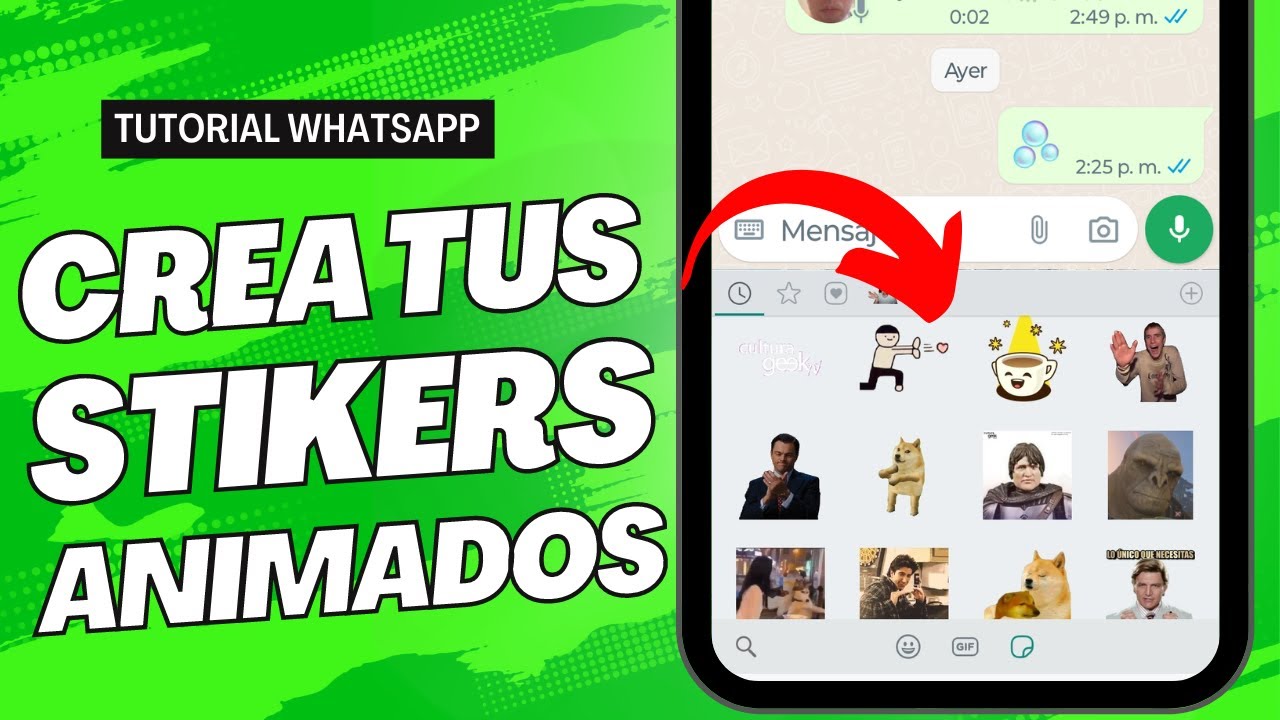 Cómo Crear Stickers Animados Para WhatsApp Sin Aplicaciones Nuevo