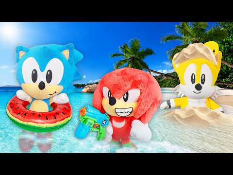 Sonic goes to the BEACH 2! - SSC Plush