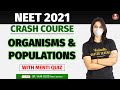 Organisms and Populations | NEET 2021 Crash Course | AIM for NEET 2021 | Vani Mam | Vedantu Biotonic