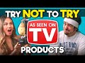 Teens React To Try Not To Try Challenge - As Seen On TV Products