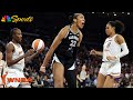 Aces' A'ja Wilson, Jackie Young headline Finals Game 2, Mercury in 'desperation mode' | WNBA on NBC