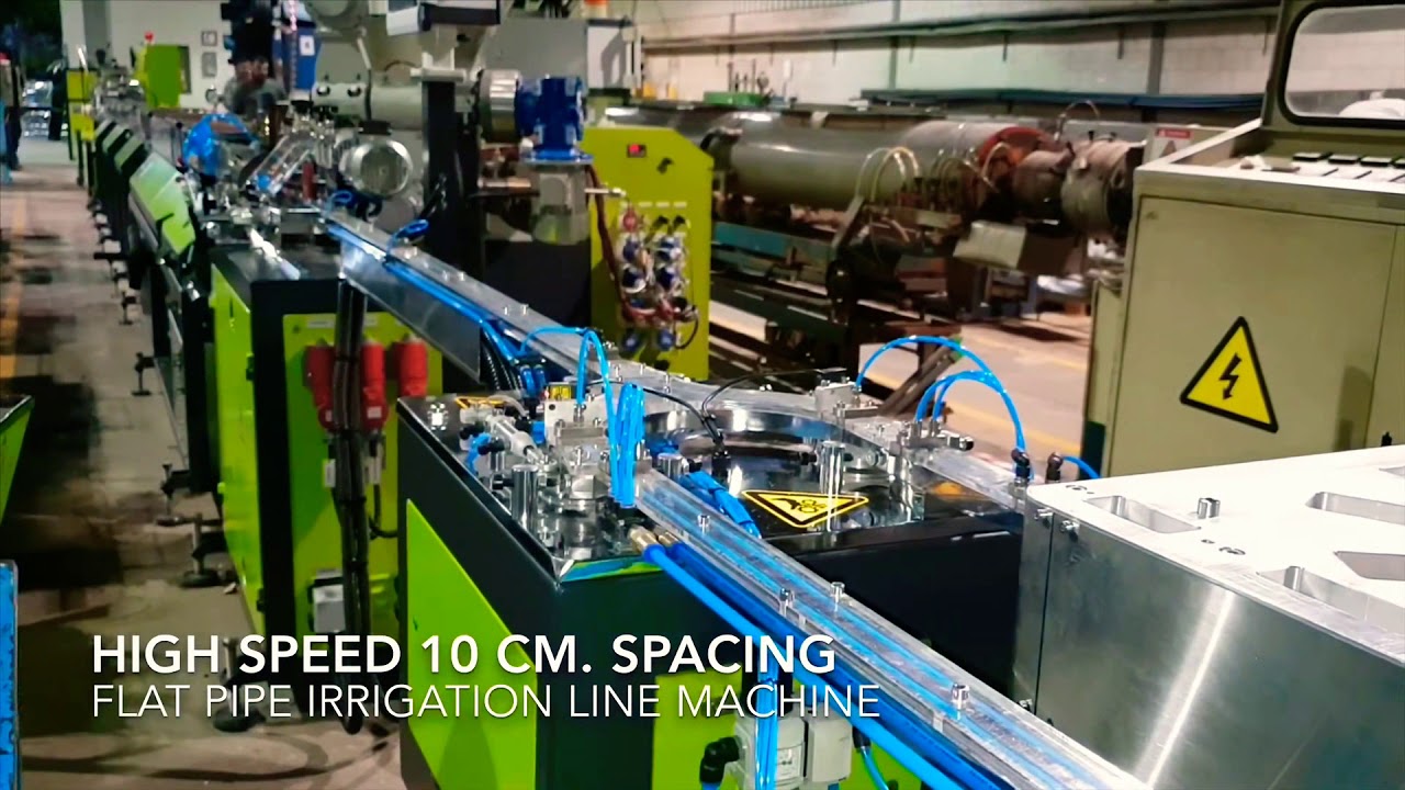 UNIVERSAL drip irrigation tape pipe machine (10 cm)