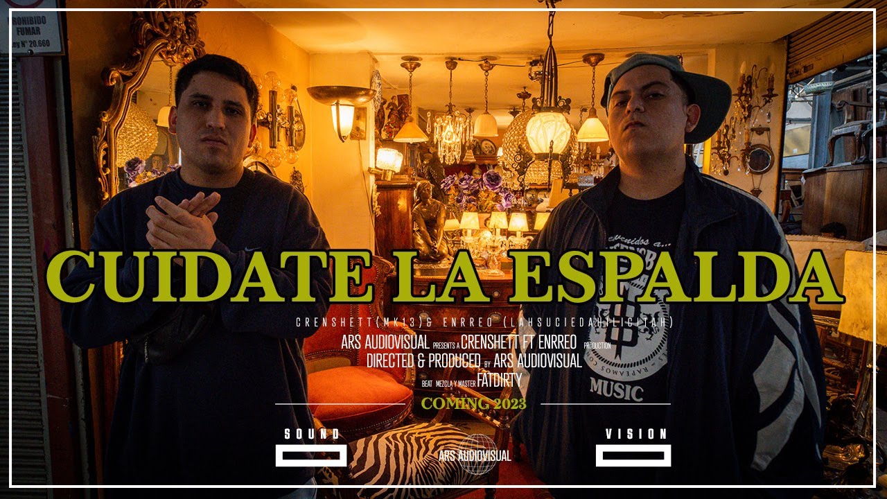 Cuidate la espalda.- Crenshett (Mk13) & Enrreo Mc (Lah Suciedah Ilicitah).