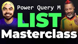 Power Query Masterclass on Lists with Oz du Soleil @OzduSoleilDATA