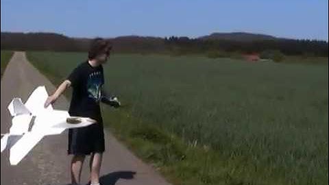 RCPowers F22 v2 Maiden Flight