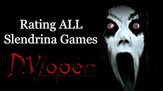 Rating ALL Slendrina Games