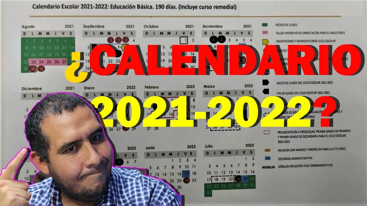 Calendario Escolar Sep 2021 2022 Pdf Para Descargar Calendario Sep