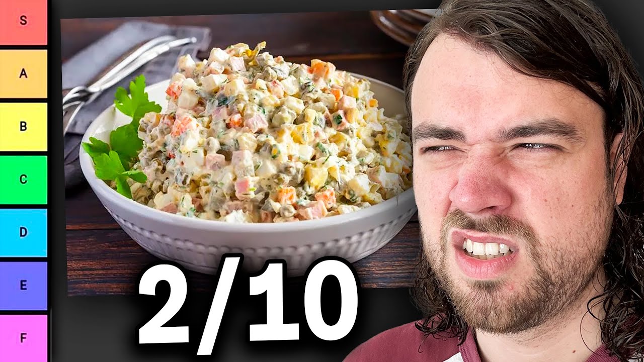 I Ranked Every Russian Food 🇷🇺