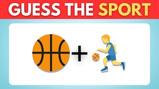 Guess The Sport By Emoji | Emoji Quiz Challenge